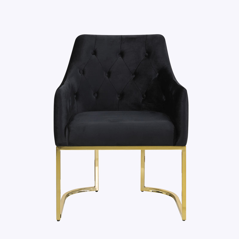 Fauteuil Jaray, Velours noir