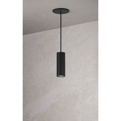Luminaire suspendu rond 2 po, 20 W, 3 000 K 90 IRC, 50 °, cordon de 10 pi - ajustement rétro