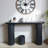 56" W Wood Console Table