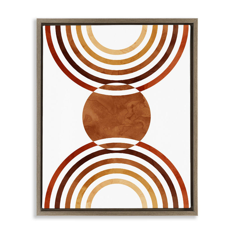 Boho Earthy Arches, Cadre flottant orme Montalcino, H 21 po x l 17 po