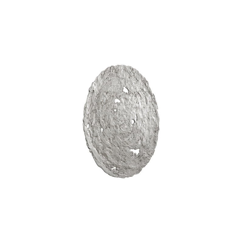 Molten Wall Décor, Silver
