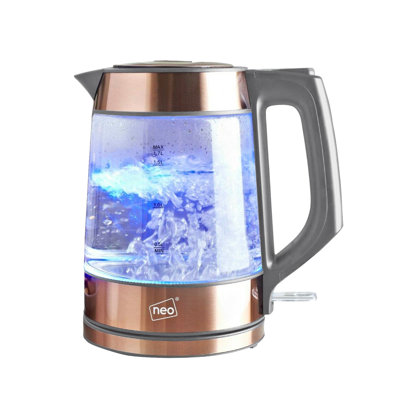 NeoDirect 1.7L Glass Electric Tea Kettle