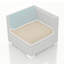 29" Single Seat Seat Cushion - Canvas Flax-211365538