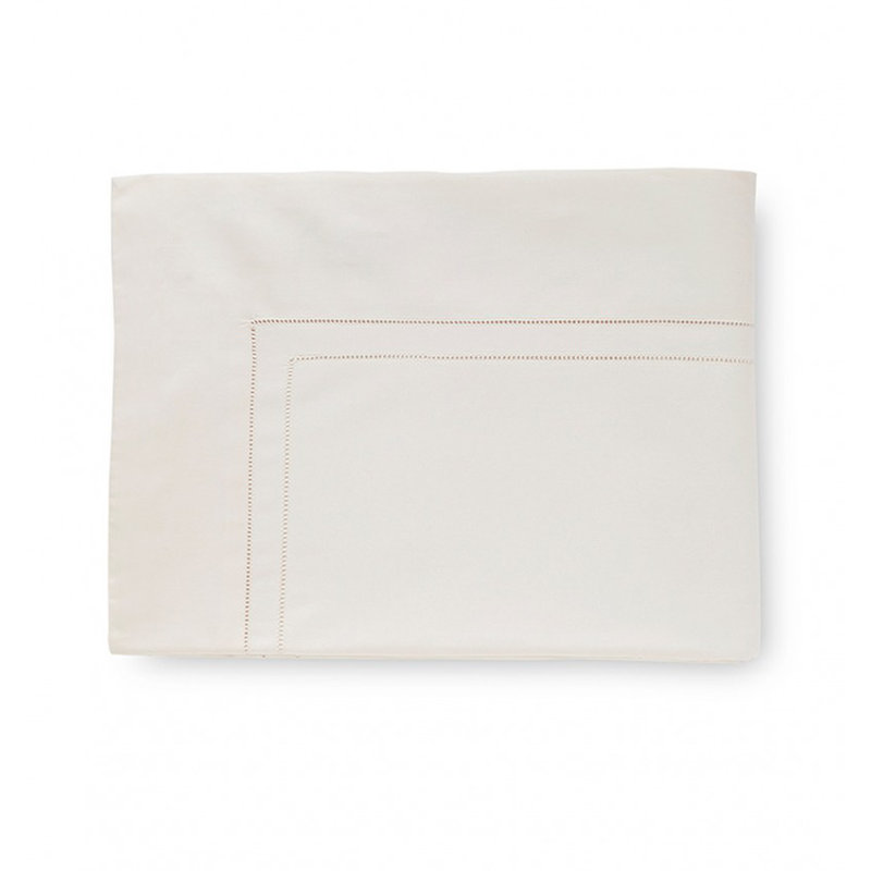 Finna Percale Flat Sheet, Ivory, King Flat Sheet