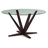 Aura Round Glass Top Solid Wood Base Dining Table-461644215-461644211