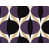Black/Purple Geometric