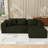 Highgrove Sofa in a Box memory foam sofa without installation and easy to move, deep deep sitting sofa with corduroy sofa for the bedroom office-1663789472-1663789475