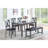 Donahue 6 - Person Four Leg Dining Set-446909172-528601975