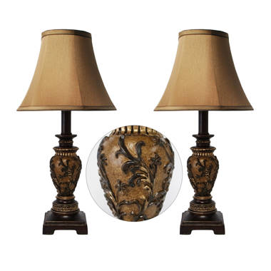 Rose Court Victorian-Style Hurricane Table Lamp - TF85003 - Design