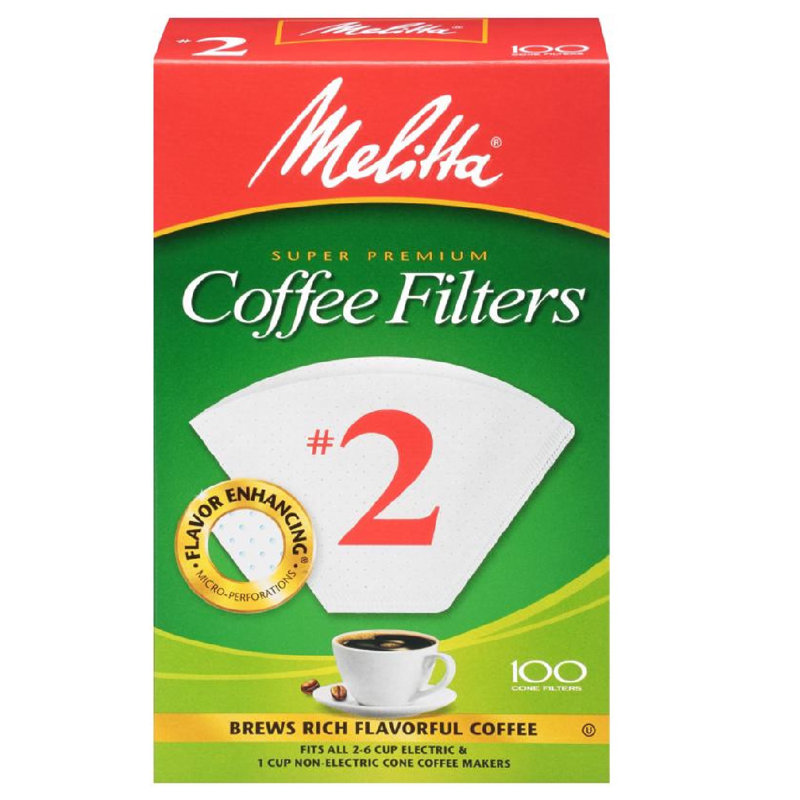 Filtres à café Melitta 612412, Brun