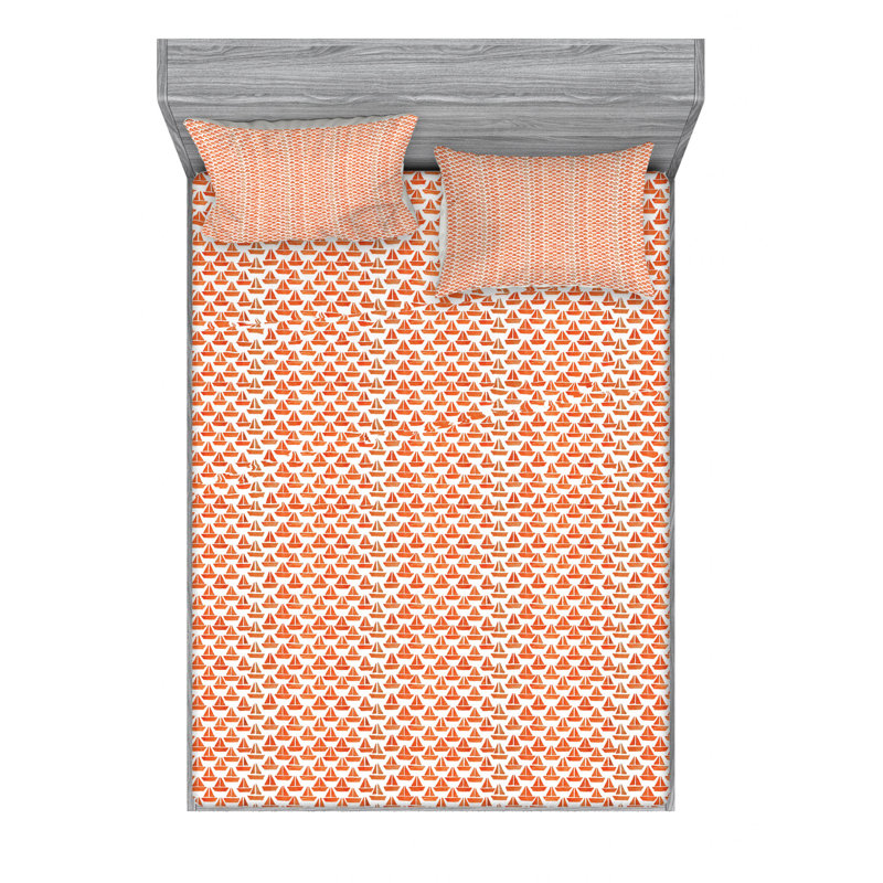 Microfiber Sheet Set, Full Sheet Set with Fitted Sheet