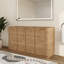 Base de meuble-lavabo double autoportant 60 po Maelis