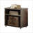 Annessia Rectangular Nightstand in Aluminum