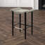 Vanucci Eclectics Solid Wood Stool