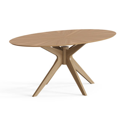 Fenway Oak Oval Dining Table