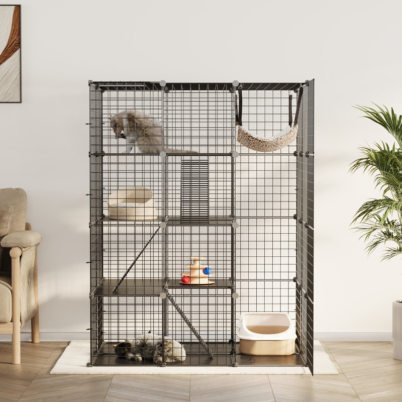 Cage pour chat Boland, Black