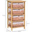 Moises 40cm W Wood Shelving Unit