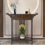 Console en bois massif 32,09 "Domna