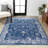 Soleiman Modern Persian Navy Rug-878056706