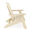 Chaise Lumber - Assise et dossier incurvés pour une utilisation relaxante à l'extérieur faite de plaisir fonctionnel et élégant