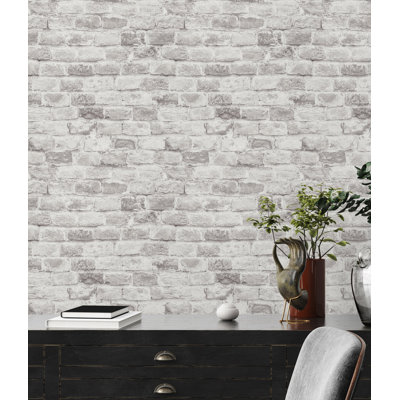 Rouleau de papier peint authentique Bricks and More Collection