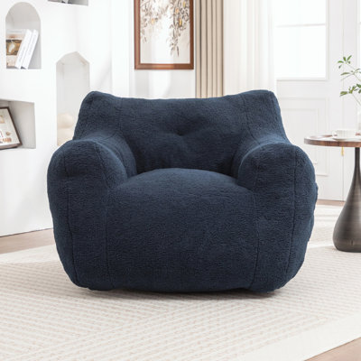 Fauteuil à billes avec accoudoirs et mousse à haute densité rembourrée