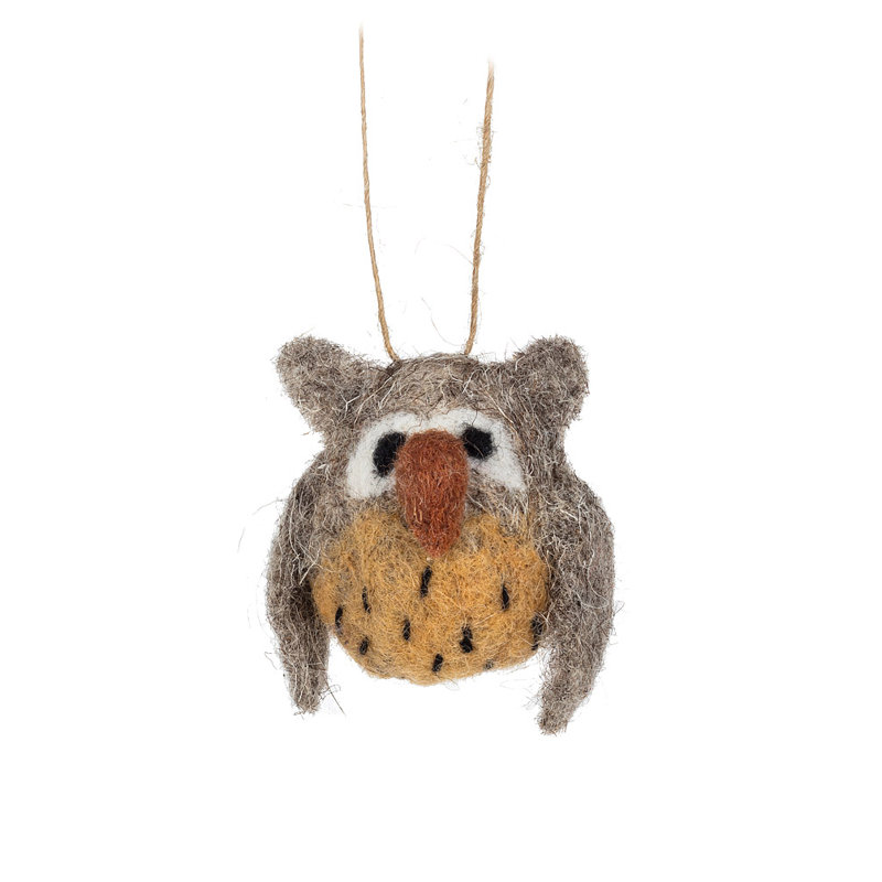 Ornement suspendu hibou