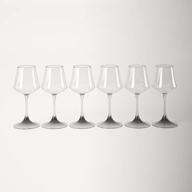 Ebern Designs Karagula 12 - Piece 6.5oz. Lead Crystal Flute Stemware Set &  Reviews