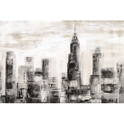 Apalachin " Manhattan Skyline BW Crop "