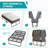 Pickrell 46" W/38'' W Folding Bed with 5''H Mattress Included-764008051