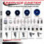 Ensemble de roulettes extensibles pivotantes en poly 4 po 4 po