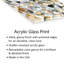 Moody Triangles, impression argentée sur verre acrylique-156936551