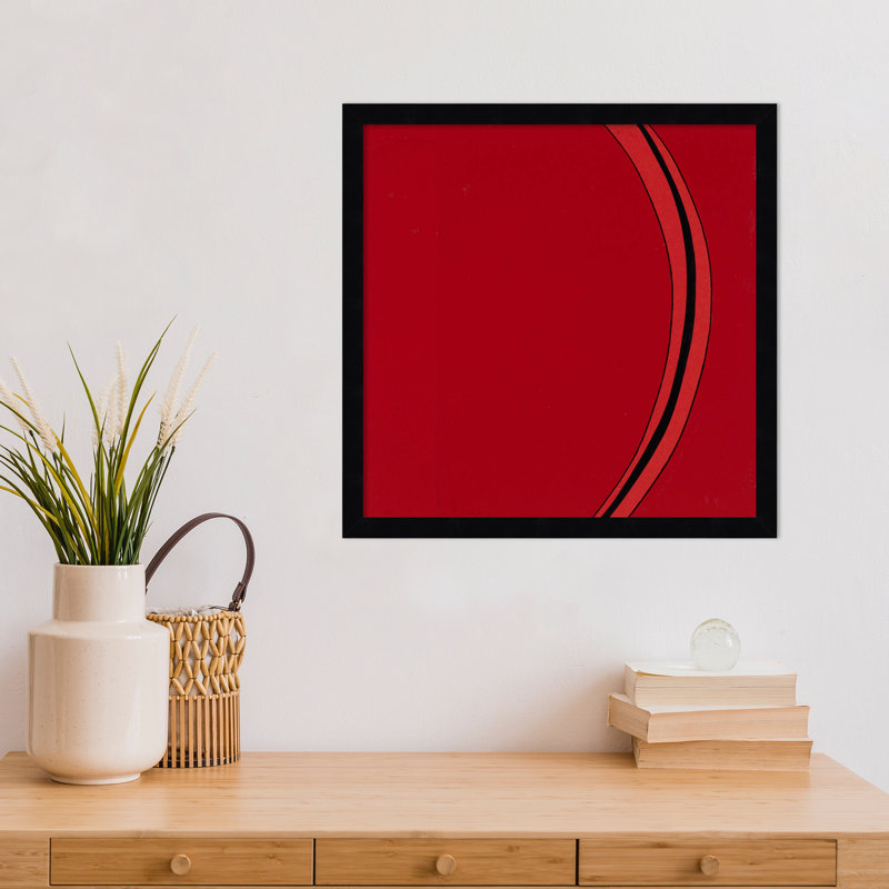 " Segment " by Alex Dunn, Black, 17" H x 17" W