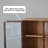 Brown Solid  Wood Display Cases