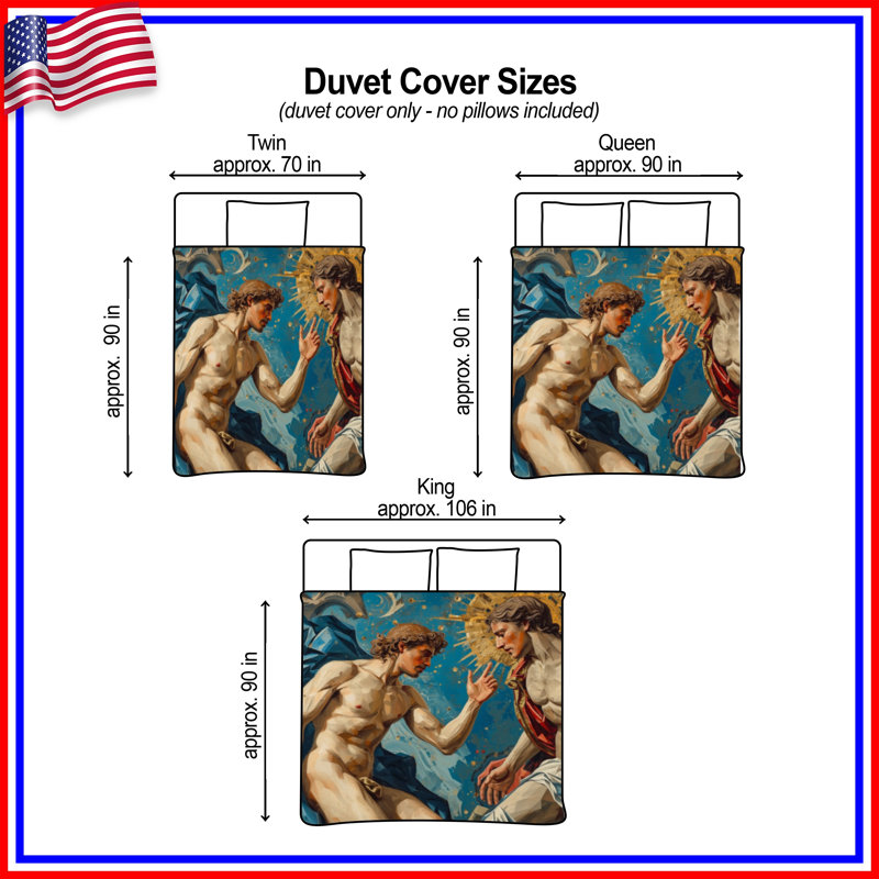Housses de couette de style Renaissance, Queen