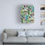 Art mural sur toile tendue - «Bohemian Répétition» de Suzanne Allard pour décoration de salon, de chambre à coucher ou de bureau - 14 x 19