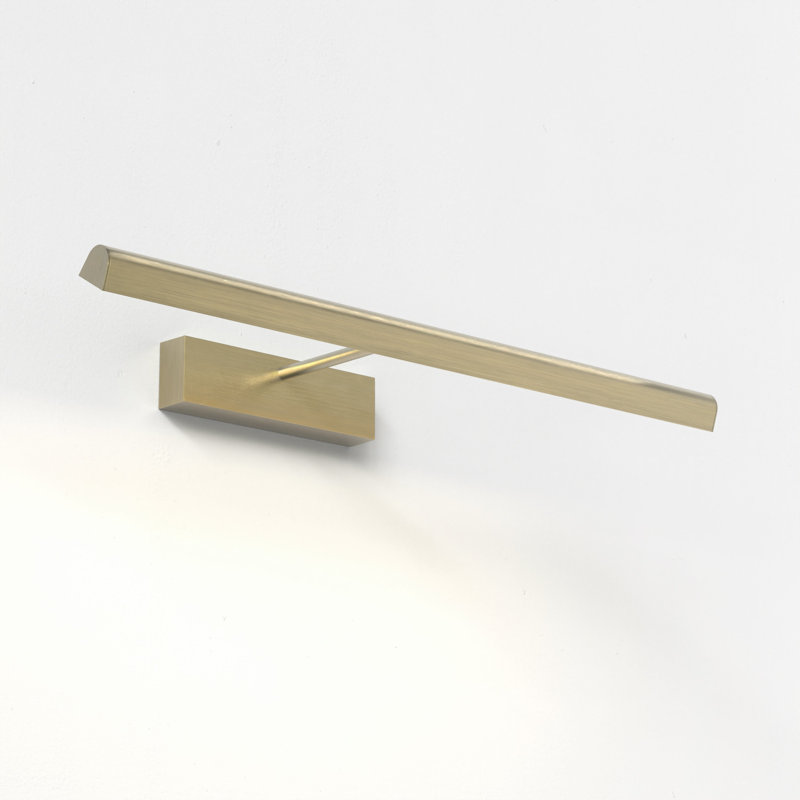 Renoir, 2.36" H x 26.77" W x 9.65" D, Matt Brushed Brass, 774 Lumens