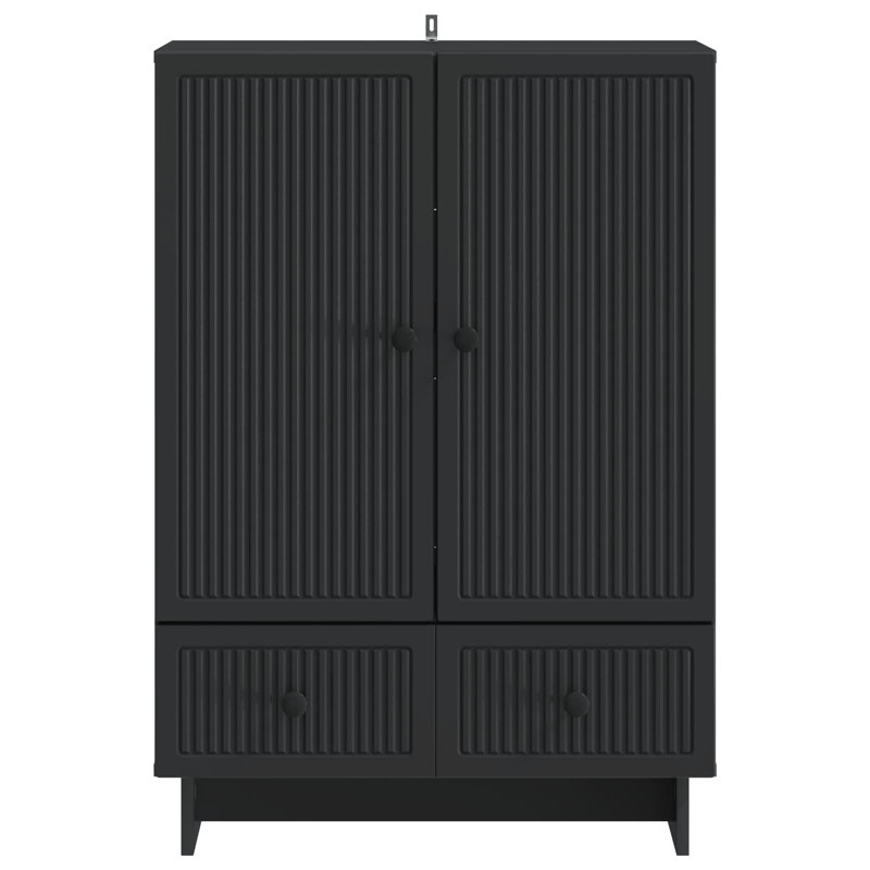 66cm Sideboard, Black