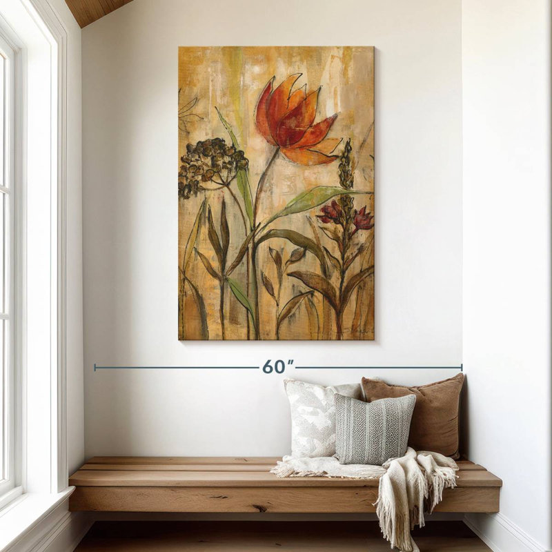 Harnek Aquarelle Garden I, H 48 po x l 32 po
