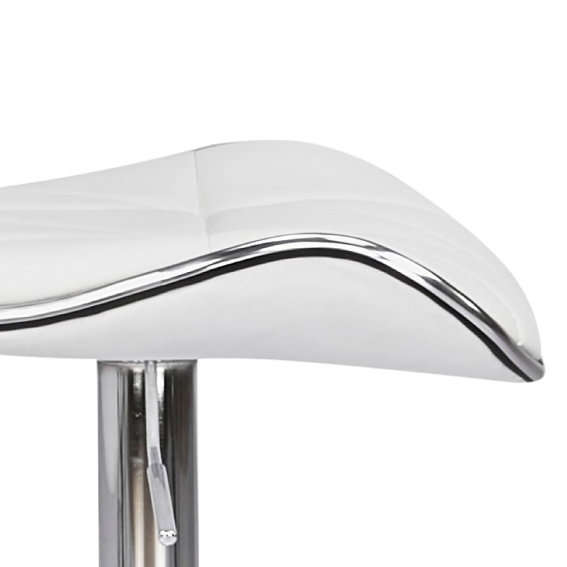 Tabouret de bar Antcho, Blanc