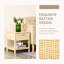 Mullica 40cm W Manufactured Wood Bedside Table