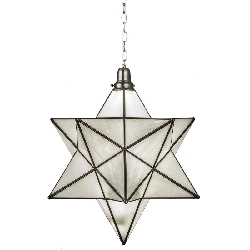 Moravian Star 1 - Light LED Pendant, 19'' H X 18'' W X 18'' D