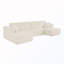 Canapé modulaire rembourré en U-129460638
