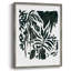Encre Jungle II, reproduction encadrée - bois massif-1784439377