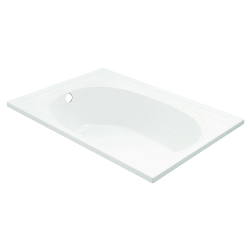 Tranquility 60'' L Soaking Bathtub, White