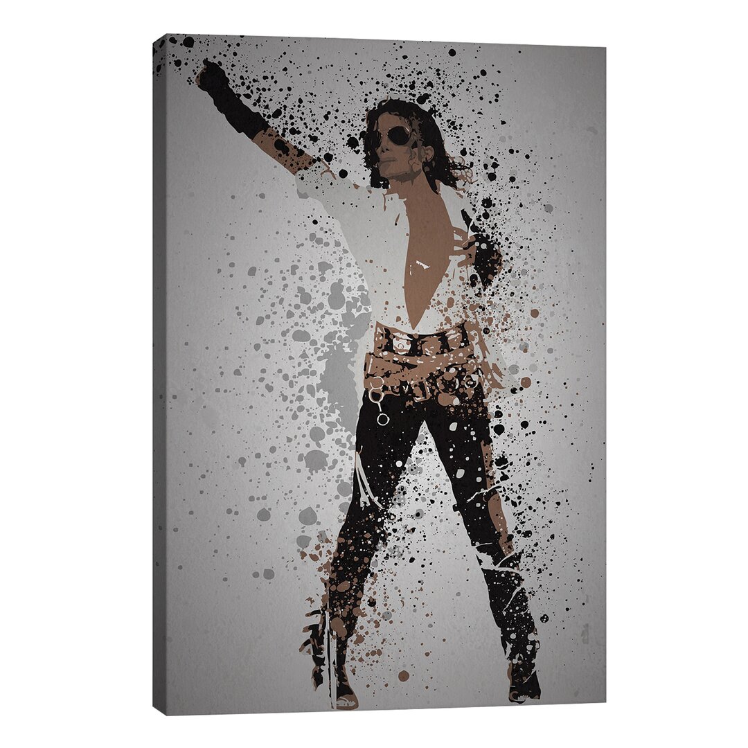 Leinwandbild Michael Jackson von Jennifer Redstreake