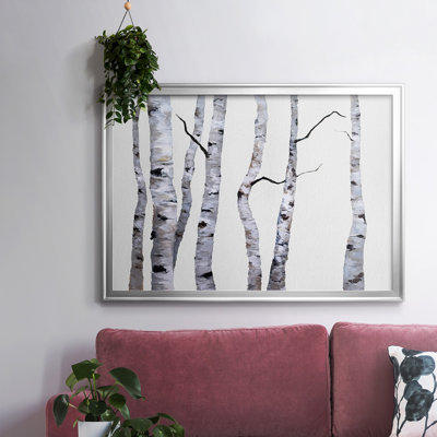 Birch Trees I, reproduction d'art sur toile