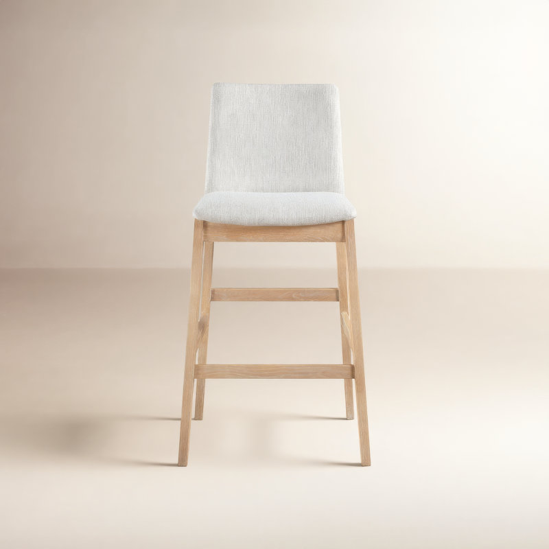 Deco Oak Light Grey, Bar Stool (29.9" Seat Height)