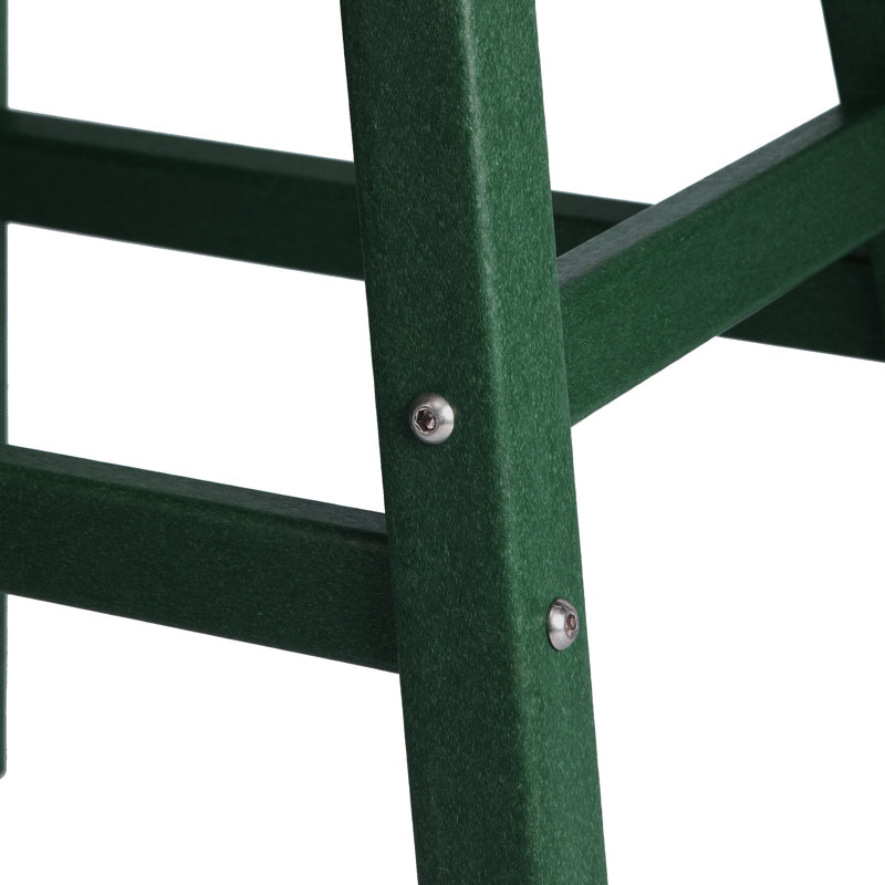 Tabouret d'extérieur Laguna, Vert foncé, 24"