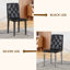 Chaise de salle à manger en cuir d'unité centrale moderne, hauteur 35 po-1525914412-1525914401